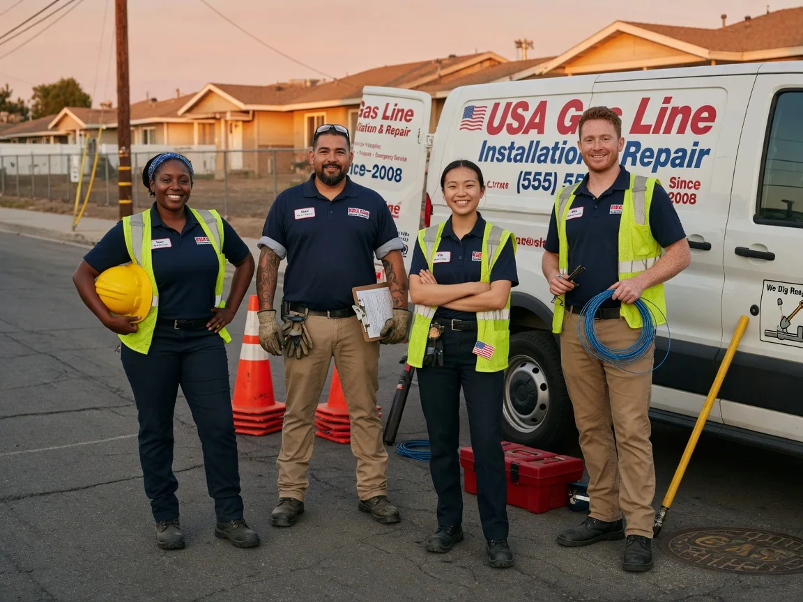 Gas Line Installation company in Oakley, CA